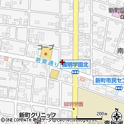 星乃珈琲店青梅店周辺の地図