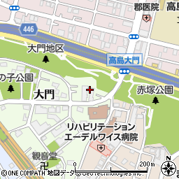 東京都板橋区大門9周辺の地図