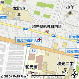 埼玉県和光市本町23周辺の地図