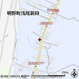 山梨県北杜市明野町浅尾新田4136周辺の地図