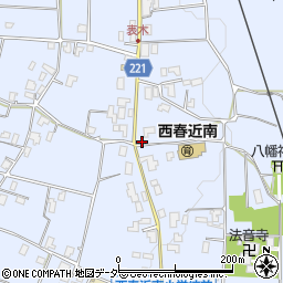 長野県伊那市西春近表木7357周辺の地図