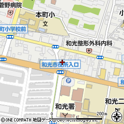 埼玉県和光市本町23-34周辺の地図