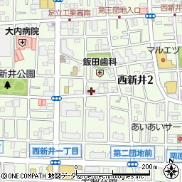 プログレス西新井第二石塚ビル周辺の地図