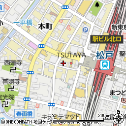 ナススポーツクラブ松戸（ＮＡＳ）周辺の地図