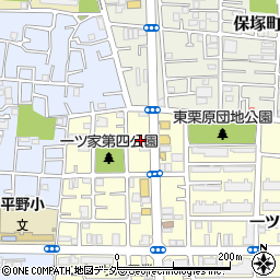 東京都足立区一ツ家1丁目27周辺の地図