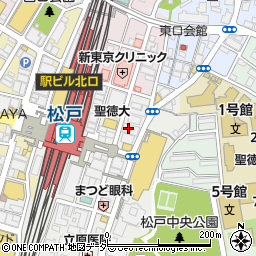 千葉県松戸市松戸1172周辺の地図