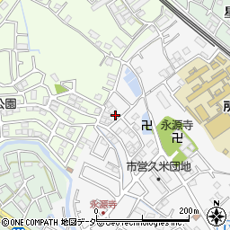 埼玉県所沢市久米1333-3周辺の地図