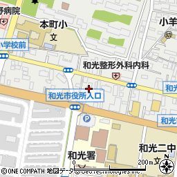 埼玉県和光市本町23-38周辺の地図