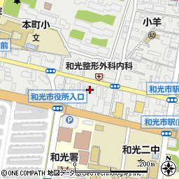 埼玉県和光市本町23-57周辺の地図