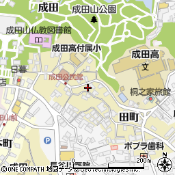 レオネクスト成田参道周辺の地図