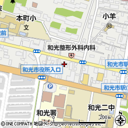 レリア和光本町周辺の地図