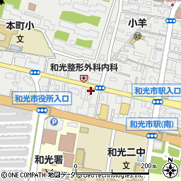 埼玉県和光市本町23-63周辺の地図