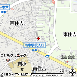 埼玉県所沢市東住吉17-11周辺の地図