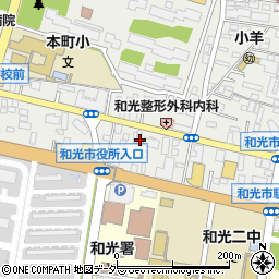 埼玉県和光市本町23-47周辺の地図
