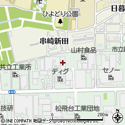 松戸市松飛台久保田倉庫周辺の地図