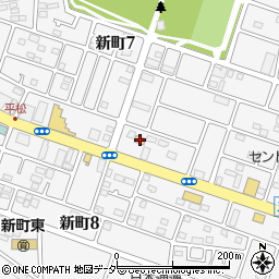 セブンイレブン青梅新町店周辺の地図