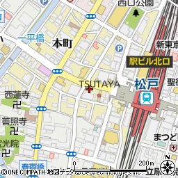 ブリアント　松戸店周辺の地図