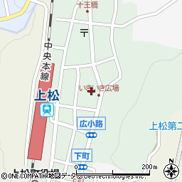 上松町高齢者いきいき広場周辺の地図