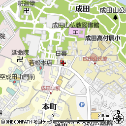 川村商店門前店周辺の地図