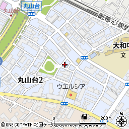 埼玉県和光市丸山台2丁目17-5周辺の地図