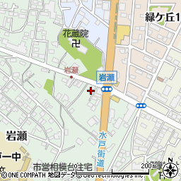 キャメル松戸岩瀬周辺の地図