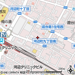 東京都青梅市河辺町10丁目4周辺の地図