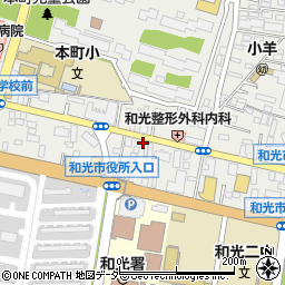 埼玉県和光市本町23-45周辺の地図