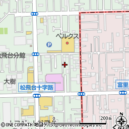 千葉県松戸市松飛台201-20周辺の地図