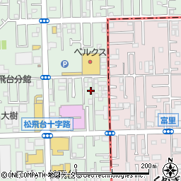 千葉県松戸市松飛台200周辺の地図