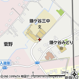 千葉県鎌ケ谷市粟野480周辺の地図