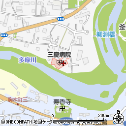医療法人社団 三秀会 青梅三慶病院周辺の地図