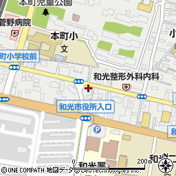 埼玉県和光市本町23-29周辺の地図