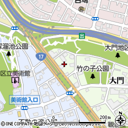 東京都板橋区大門14周辺の地図