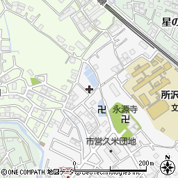 埼玉県所沢市久米1326周辺の地図