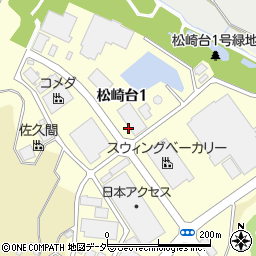 〒270-1338 千葉県印西市松崎台の地図