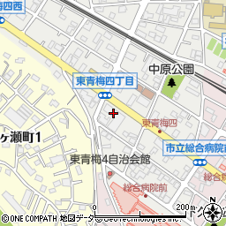 株式会社日本の心　青梅店周辺の地図