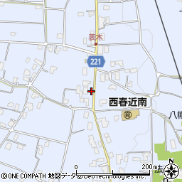 長野県伊那市西春近表木7332周辺の地図