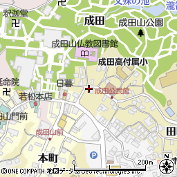 詩仙香房周辺の地図