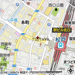 有限会社松戸薬局周辺の地図