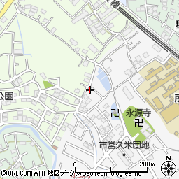 埼玉県所沢市久米1326-14周辺の地図