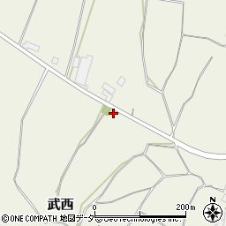 千葉県印西市武西715周辺の地図