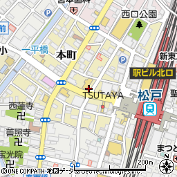 株式会社タウンハウジング　松戸店周辺の地図