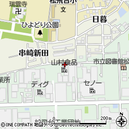 山村食品松戸工場周辺の地図