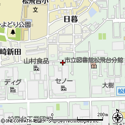 千葉県松戸市松飛台214周辺の地図