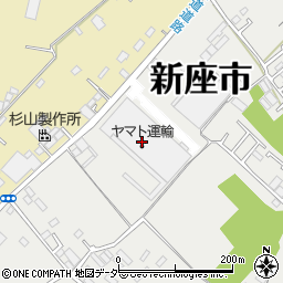 ヤマト運輸株式会社　クロネコヤマトの宅急便・埼京サービスセンター周辺の地図