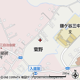 千葉県鎌ケ谷市粟野486周辺の地図