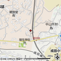 千葉県成田市郷部8周辺の地図