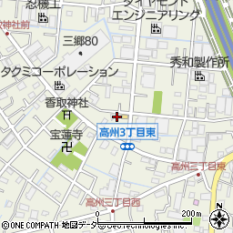 ひろ寿司周辺の地図