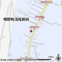 山梨県北杜市明野町浅尾新田4166周辺の地図