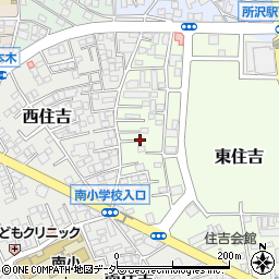 埼玉県所沢市東住吉16周辺の地図